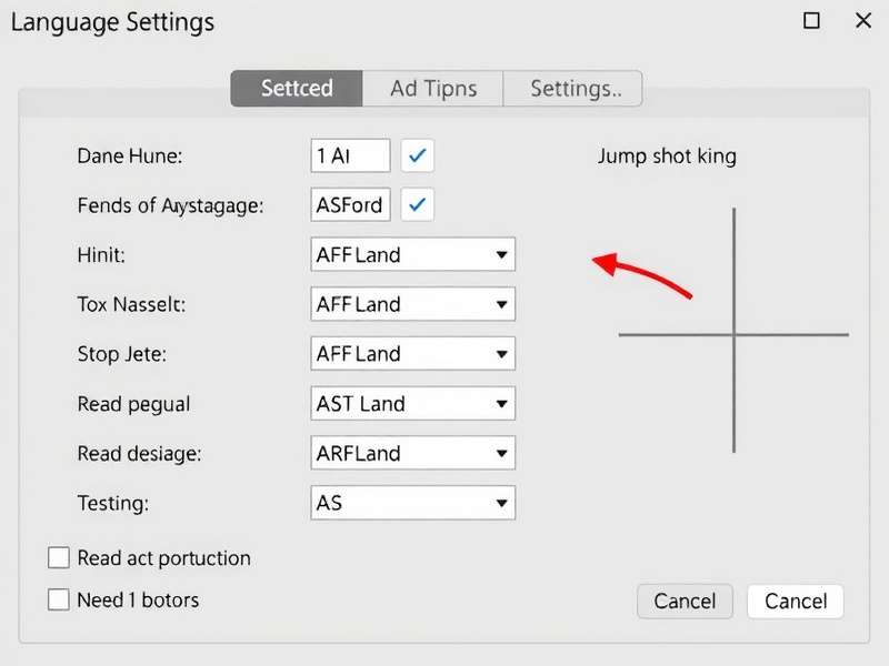 Multi-language Support in Jump Shot King Jump Shot King Language Settings